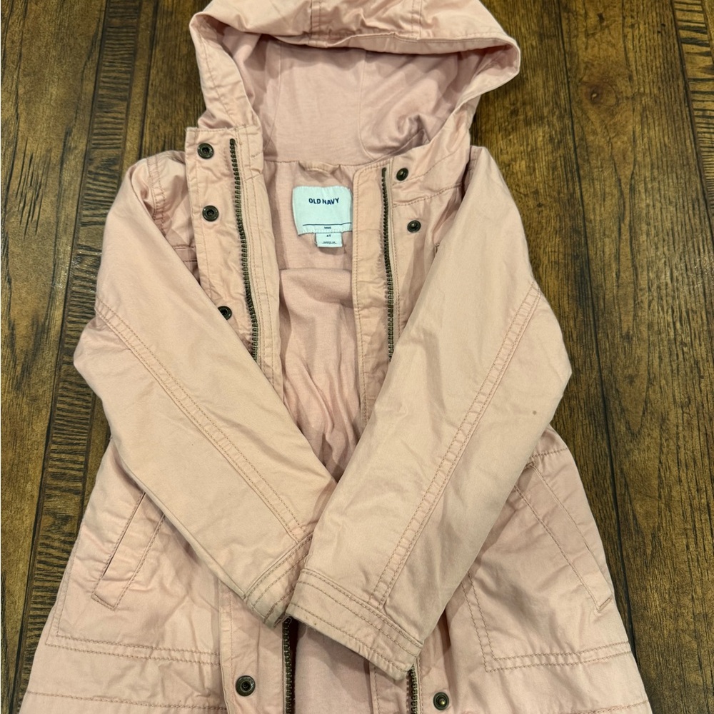 Old Navy Kids Light Pink Utility Jacket
